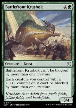 Battlefront Krushok - Ravnica: Cluedo Edition (Uncommon) [CLU-157]