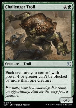 Challenger Troll - Ravnica: Cluedo Edition (Uncommon) [CLU-159]