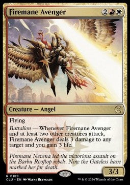 Firemane Avenger - Ravnica: Cluedo Edition (Rare) [CLU-189]