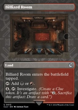 Billiard Room - Ravnica: Cluedo Edition (Uncommon) [CLU-13]