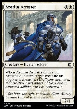 Azorius Arrester - Ravnica: Cluedo Edition (Common) [CLU-54]