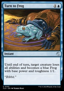 Turn to Frog - Ravnica: Cluedo Edition (Uncommon) [CLU-103]