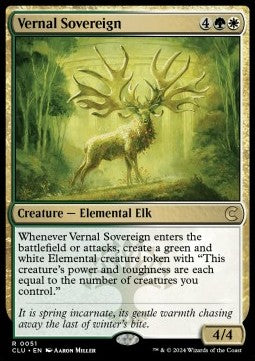 Vernal Sovereign - Ravnica: Cluedo Edition (Rare) [CLU-51]