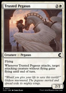 Trusted Pegasus - Ravnica: Cluedo Edition (Common) [CLU-77]