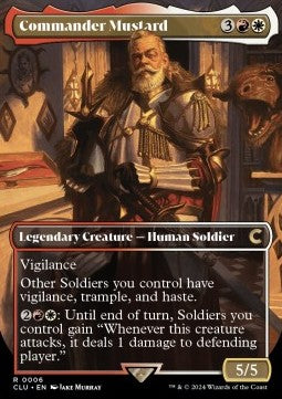 Commander Mustard - Ravnica: Cluedo Edition (Rare) [CLU-6]