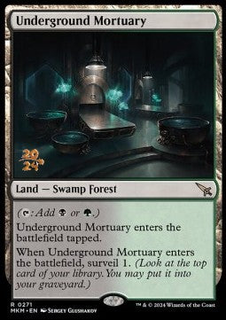 Underground Mortuary (V.1) - Murders at Karlov Manor: Promos (Rare) [PMKM-271]