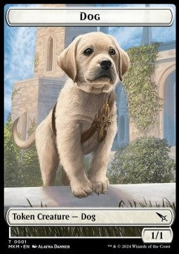 Dog Token (White 1/1)
