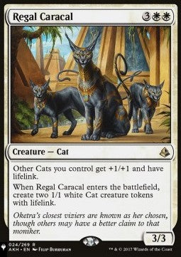 Regal Caracal - Secret Lair Commander Deck: Raining Cats and Dogs (Rare) [SLDRCD-24]