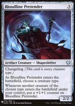 Bloodline Pretender - Secret Lair Commander Deck: Raining Cats and Dogs (Uncommon) [SLDRCD-235]