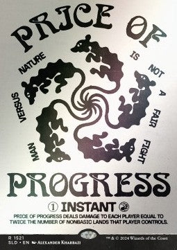 Price of Progress - Secret Lair Drop Series: Winter Superdrop 2024 (Rare) [SLDW24-1521]