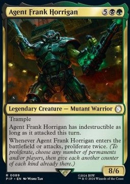 Agent Frank Horrigan - Universes Beyond: Fallout (Rare) [PIP-89]
