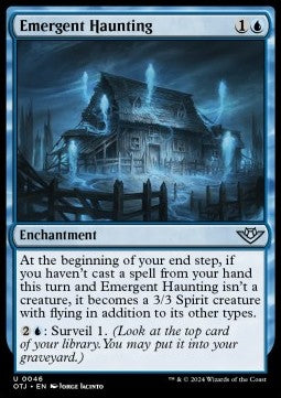 Emergent Haunting - Outlaws of Thunder Junction (Uncommon) [OTJ-46]