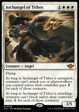 Archangel of Tithes - Outlaws of Thunder Junction (Mythic) [OTJ-2]