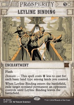 Leyline Binding (V.1) - Breaking News (Mythic) [OTP-4]