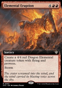 Elemental Eruption - Commander: Outlaws of Thunder Junction: Extras (Rare) [XOTC-63]