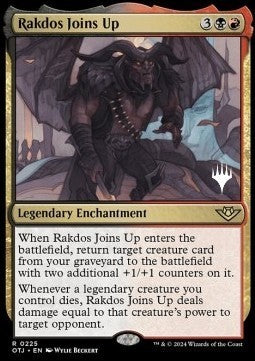 Rakdos Joins Up (V.2) - Outlaws of Thunder Junction: Promos (Rare) [POTJ-225]