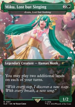 Azusa, Lost but Seeking - Secret Lair Drop Series: Spring Superdrop 2024 (Rare) [SLDSP4-1597]
