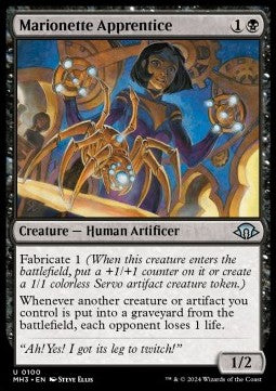 Marionette Apprentice - Modern Horizons 3 (Uncommon) [MH3-100]