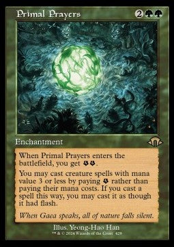 Primal Prayers (V.2) - Modern Horizons 3: Extras (Rare) [XMH3-429]