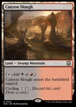 Canyon Slough - Commander: Modern Horizons 3 (Rare) [M3C-325]