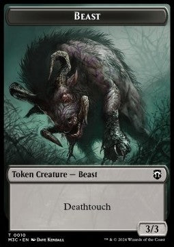 Beast Token (B 3/3) // Shapeshifter Token (U 2/2) (V.1)