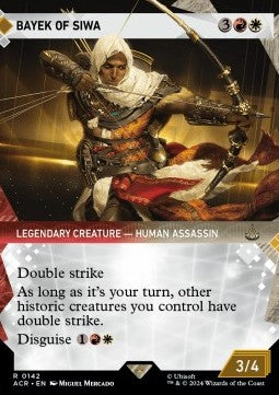 Bayek of Siwa (V.1) - Universes Beyond: Assassin's Creed: Extras (Rare) [XACR-142]