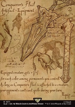 Conqueror's Flail - Secret Lair Drop Series: Summer Superdrop 2024 (Rare) [SLDSM4-1571]