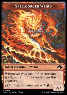 Spellgorger Weird Token (R 2/2) // Energy Reserve - Modern Horizons 3: Tokens (Token) [TMH3-T 24/36]