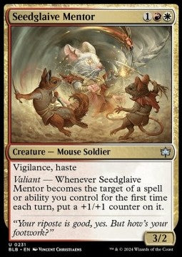 Seedglaive Mentor - Bloomburrow (Uncommon) [BLB-231]