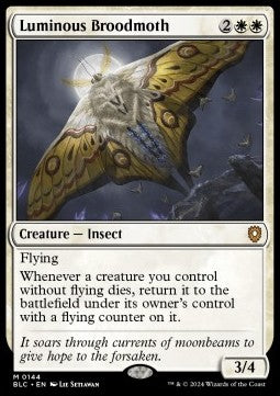 Luminous Broodmoth - Commander: Bloomburrow (Mythic) [BLC-144]