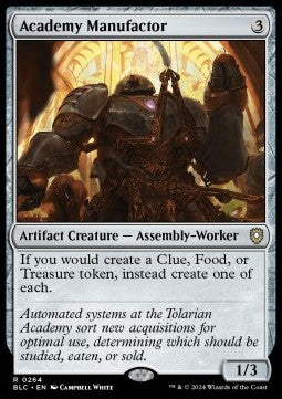 Academy Manufactor - Commander: Bloomburrow (Rare) [BLC-264]