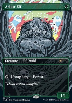 Arbor Elf - Secret Lair Drop Series: Inside an Elevator Superdrop (Rare) [SLDIE-1317]