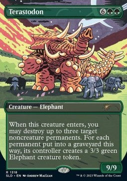Terastodon - Secret Lair Drop Series: Inside an Elevator Superdrop (Rare) [SLDIE-1318]