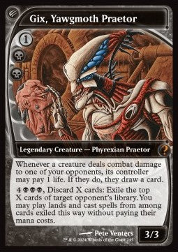 Gix, Yawgmoth Praetor - Mystery Booster 2 (Mythic) [MB2-245]