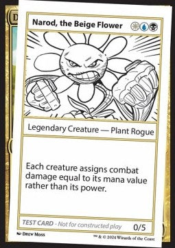 Narod, the Beige Flower