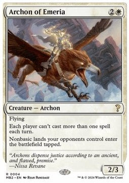 Archon of Emeria - Mystery Booster 2 (Rare) [MB2-4]