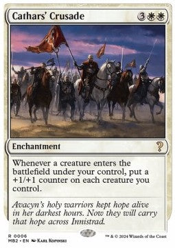 Cathars' Crusade - Mystery Booster 2 (Rare) [MB2-6]