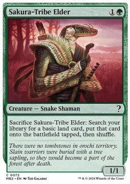 Sakura-Tribe Elder - Mystery Booster 2 (Common) [MB2-72]