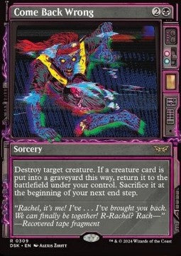 Come Back Wrong (V.2)