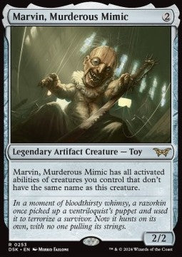 Marvin, Murderous Mimic - Duskmourn: House of Horror (Rare) [DSK-253]