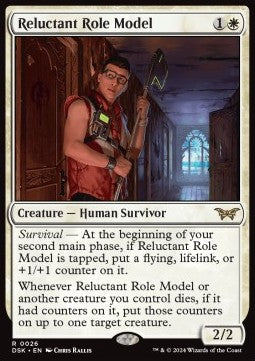 Reluctant Role Model - Duskmourn: House of Horror (Rare) [DSK-26]