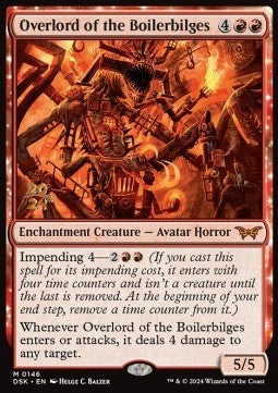 Overlord of the Boilerbilges (V.1) - Duskmourn: House of Horror: Promos (Mythic) [PDSK-146]