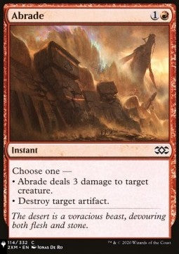 Abrade - Mystery Booster 2 (Common) [MB2-114]