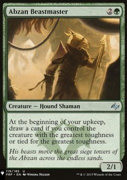 Abzan Beastmaster - Mystery Booster 2 (Uncommon) [MB2-119]