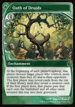 Oath of Druids - Mystery Booster 2 (Mythic) [MB2-212]