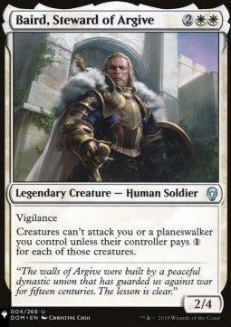Baird, Steward of Argive - Mystery Booster 2: Reprints from Across Magic's History (Uncommon)