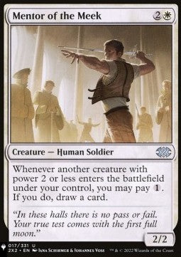 Mentor of the Meek - Mystery Booster 2: Reprints from Across Magic's History (Uncommon)