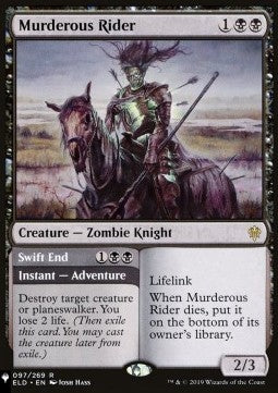 Murderous Rider // Swift End - Mystery Booster 2: Reprints from Across Magic's History (Rare)
