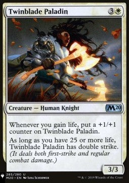 Twinblade Paladin - Mystery Booster 2: Reprints from Across Magic's History (Uncommon)