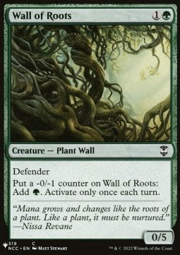 Wall of Roots - Mystery Booster 2: Reprints from Across Magic's History (Common)